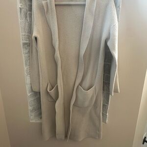 EXPRESS COZY NOTCH COLLAR DUSTER CARDIGAN